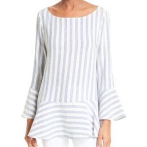 ALICE + OLIVIA Doyle Linen Blend Tunic